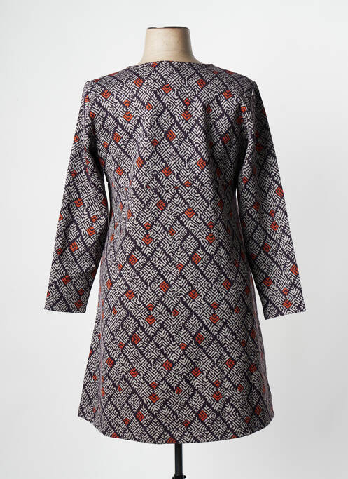 Rochie scurtă mâneci lungi mâneci lungi ecru LA FIANCEE DU MEKONG femme