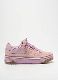 Adidași toc platformă toc plat până la 3 cm roz FILA femme