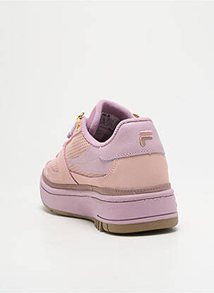 Adidași toc platformă toc plat până la 3 cm roz FILA femeie