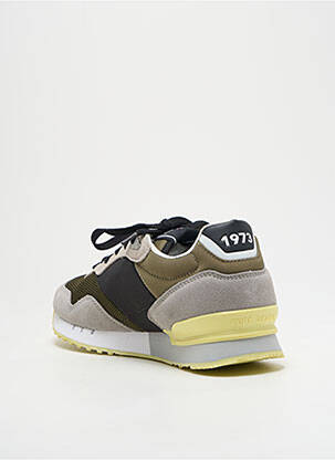 Adidași vârf rotund vârf rotund verde PEPE JEANS bărbat