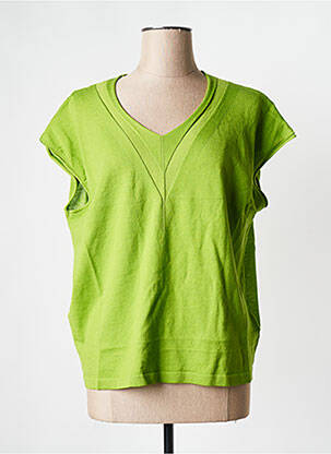 Tricou mâneci scurte mâneci scurte verde LA FIANCEE DU MEKONG femeie