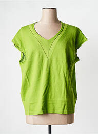 Tricou mâneci scurte mâneci scurte verde LA FIANCEE DU MEKONG femme