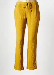 Pantalon drept galben LA FIANCEE DU MEKONG femeie