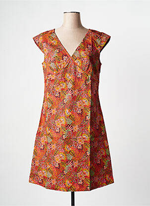 Rochie scurtă portocaliu LA FIANCEE DU MEKONG femeie