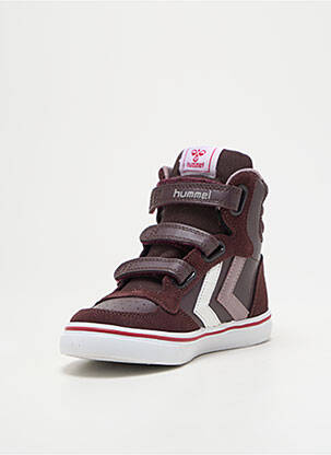 Adidași vârf rotund vârf rotund maro HUMMEL copil