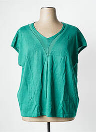 Tricou mâneci scurte mâneci scurte verde LA FIANCEE DU MEKONG femeie
