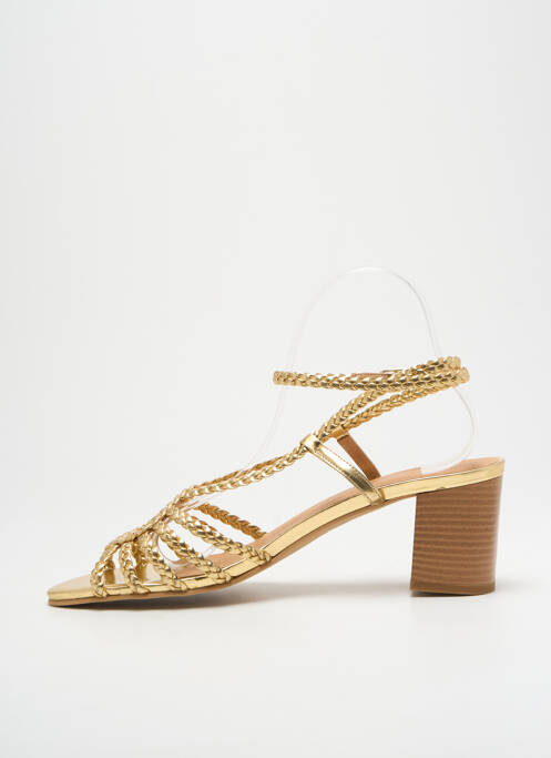 Sandale/Pantofi decupați auriu GEORGIA ROSE femeie