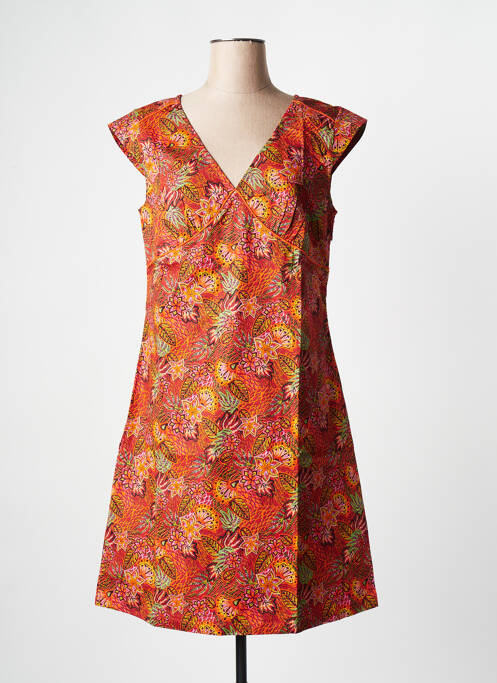 Rochie scurtă portocaliu LA FIANCEE DU MEKONG femeie