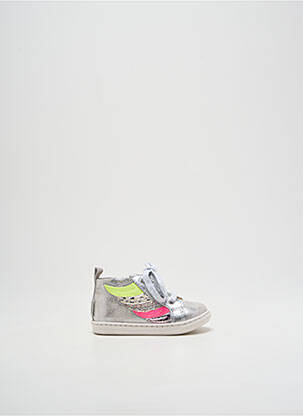 Ghete argintiu SHOO POM fată