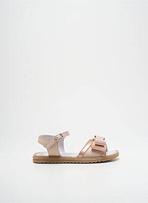 Sandale/Pantofi decupați roz ROSE ET MARTIN fată