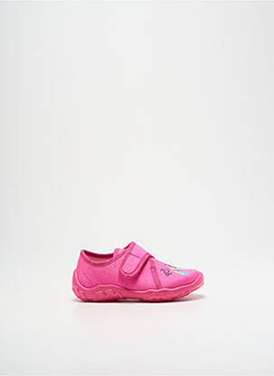 Papuci/Pantofi de casă roșu SUPERFIT fată