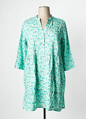 Rochie scurtă mâneci lungi mâneci lungi verde LA FIANCEE DU MEKONG femeie