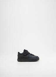 Adidași închidere cu șireturi vârf rotund negru NIKE garcon
