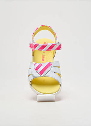 Sandale/pantofi decupați vârf deschis vârf deschis alb AGATHA RUIZ DE LA PRADA fille