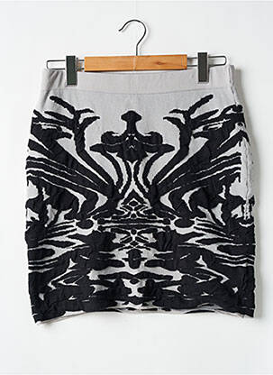 Fustă lungă negru ICHI femeie