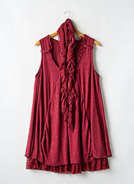 Rochie scurtă bordeaux MYRINE & ME femeie