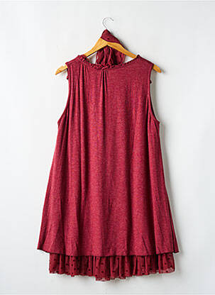 Rochie scurtă bordeaux MYRINE & ME femeie