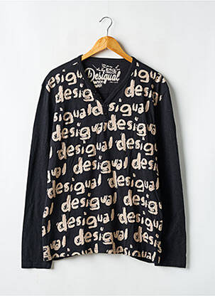 Pulover negru DESIGUAL bărbat