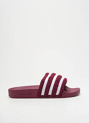 Sandale/pantofi decupați vârf deschis toc plat până la 3 cm roșu ADIDAS femeie