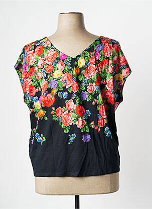 Tricou mâneci scurte mâneci scurte negru LA FIANCEE DU MEKONG femeie
