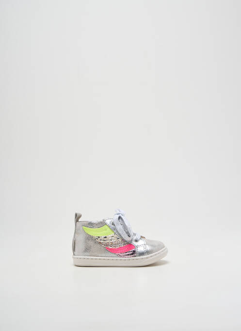 Ghete argintiu SHOO POM fată