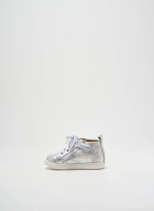 Ghete argintiu SHOO POM fată