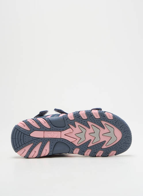 Sandale/Pantofi decupați albastru LICO fată