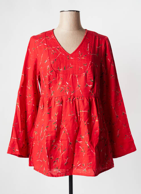 Tunică mâneci lungi roșu LA FIANCEE DU MEKONG femeie