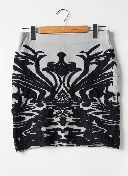 Fustă lungă negru ICHI femeie