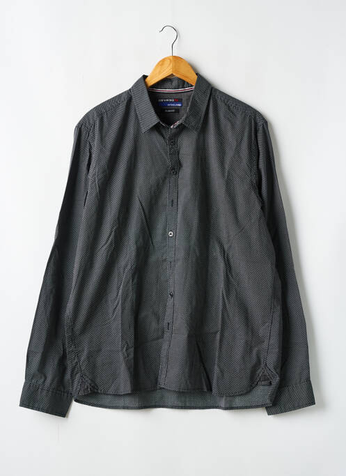 Cămașă cu mâneci lungi negru DEVRED bărbat