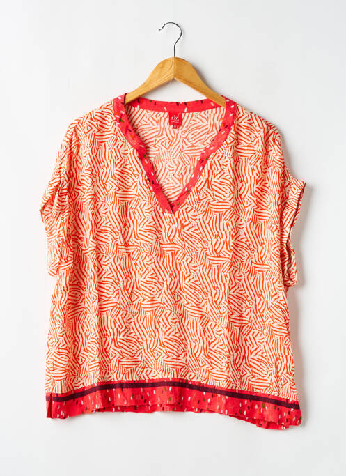 Cămașă cu mâneci scurte portocaliu CAPTAIN TORTUE femeie