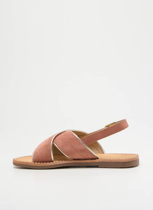 Sandale/Pantofi decupați roz L'ATELIER TROPÉZIEN fată