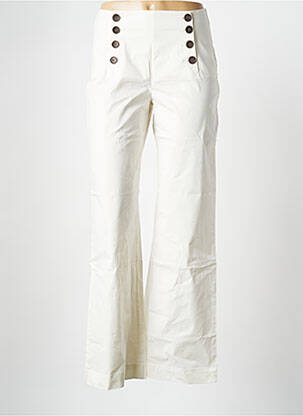 Pantalon evazat alb LA FIANCEE DU MEKONG femeie