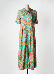 Rochie lungă mâneci lungi mâneci lungi verde LA FIANCEE DU MEKONG femeie