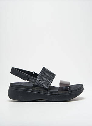 Sandale/pantofi decupați toc platformă toc platformă negru VIONIC femeie