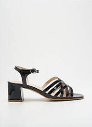 Sandale/pantofi decupați închidere cu buclă(e) toc de 4 la 6 cm negru GEORGIA ROSE femme