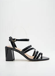 Sandale/pantofi decupați închidere cu buclă(e) toc de 7 la 9 cm negru GEORGIA ROSE femme