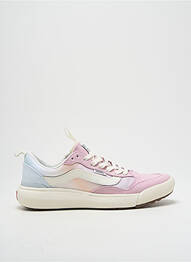 Adidași vârf rotund vârf rotund roz VANS femme
