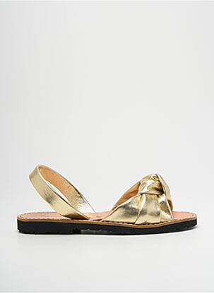 Sandale/Pantofi decupați auriu MINORQUINES femeie