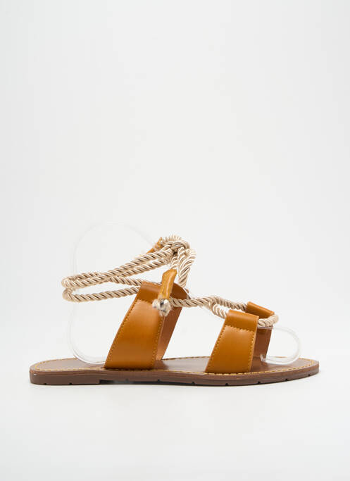 Sandale/Pantofi decupați maro CHATTAWAK femeie