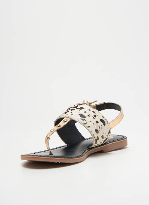 Sandale/Pantofi decupați auriu GIOSEPPO femeie