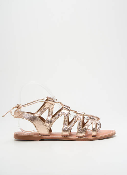 Sandale/Pantofi decupați auriu L'ATELIER TROPÉZIEN femeie