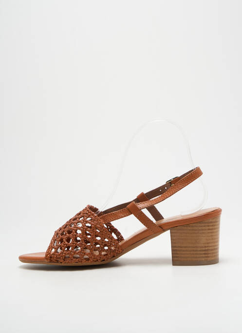 Sandale/Pantofi decupați maro GEORGIA ROSE femeie