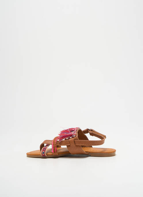 Sandale/Pantofi decupați maro NA! fată