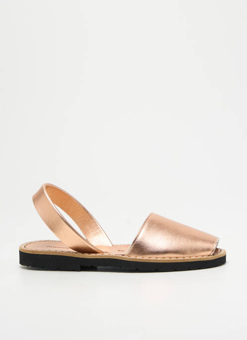 Sandale/Pantofi decupați auriu MINORQUINES fată