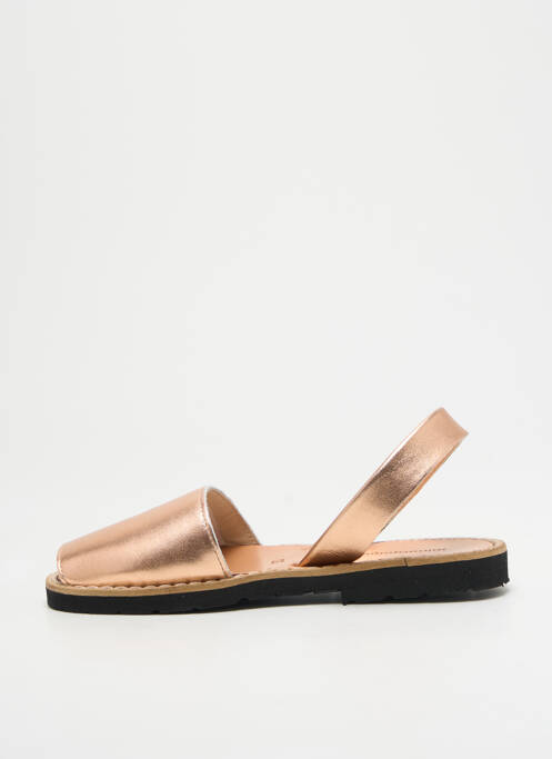 Sandale/Pantofi decupați auriu MINORQUINES fată