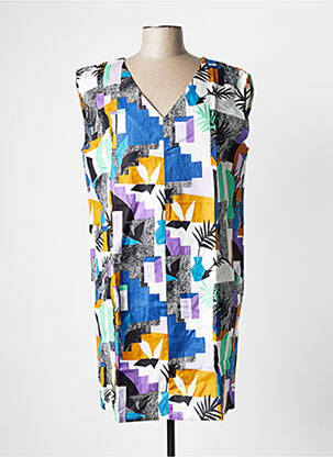 Rochie scurtă albastru LA FIANCEE DU MEKONG femeie