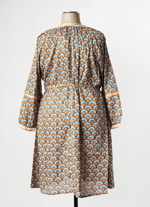 Rochie scurtă portocaliu LA FIANCEE DU MEKONG femeie