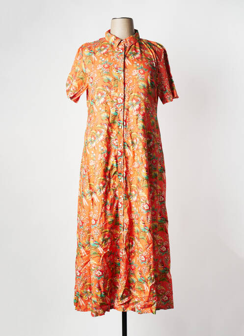 Rochie lungă portocaliu LA FIANCEE DU MEKONG femeie