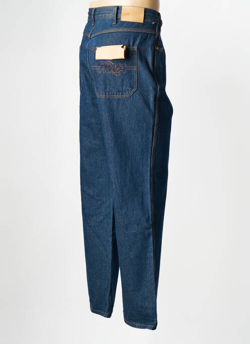 Blugi cu croială dreaptă albastru HUMAN WITH ATTITUDE bărbat